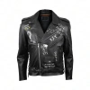 XXXtention Pelle Pelle Black Leather Jacket