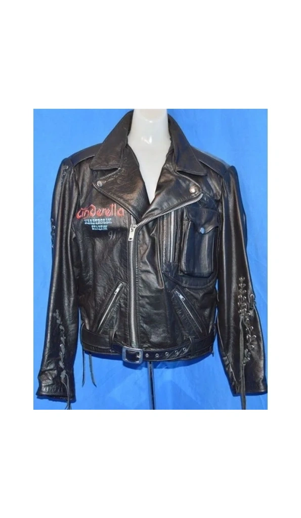 Pelle Pelle Cinderella Black Biker Jacket | Leather Jacket