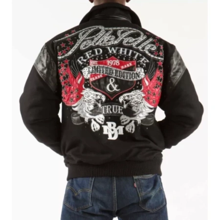 PELLE PELLE TRUE BLACK WOOL JACKET view 2