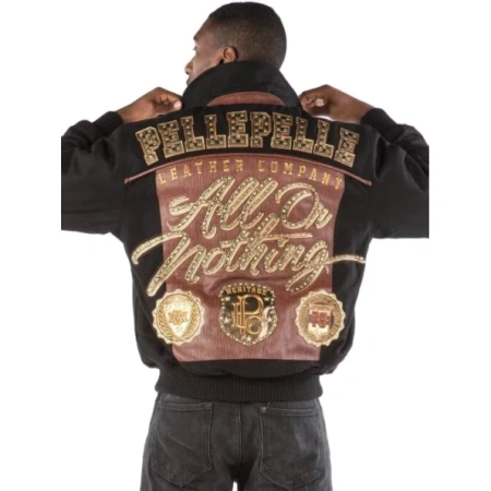 PELLE PELLE ALL OR NOTHING BLACK JACKET view 2