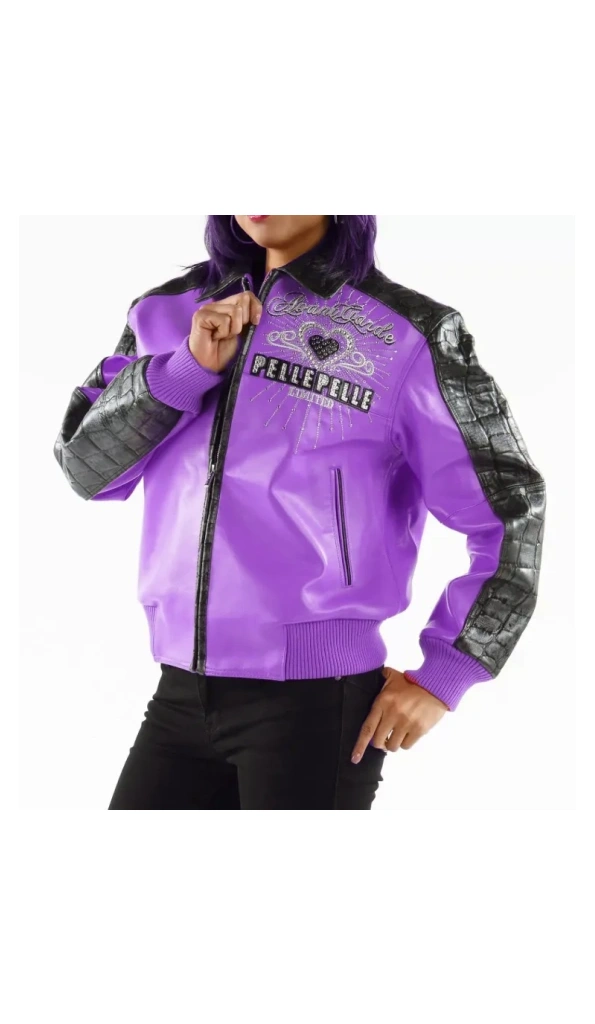 PELLE PELLE UNRIVALED 37 PURPLE JACKET