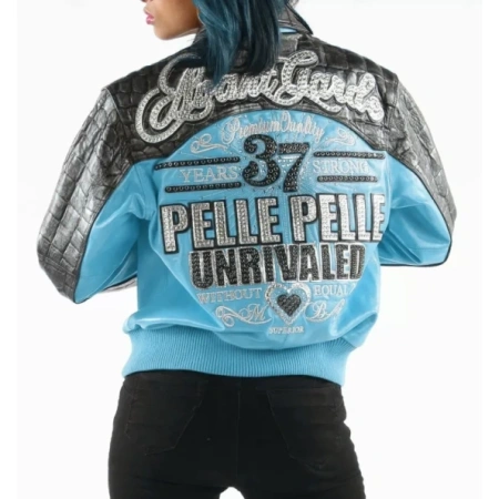Pelle Pelle Blue Unrivaled Women MB Jacket