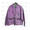 Bold Pelle Pelle Violet Denim Jacket