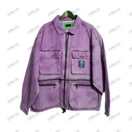 Bold Pelle Pelle Violet Denim Jacket