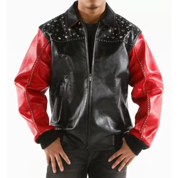 Pelle Pelle Studded Born Free Leather Jacket