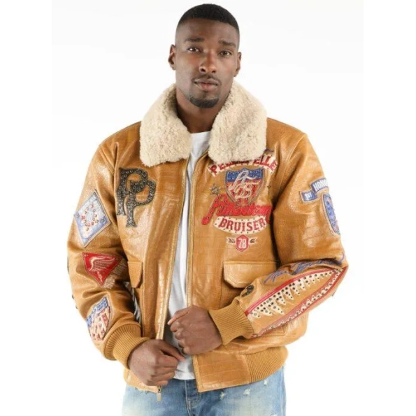 PELLE PELLE BRUISER 78 MUSTARD JACKET