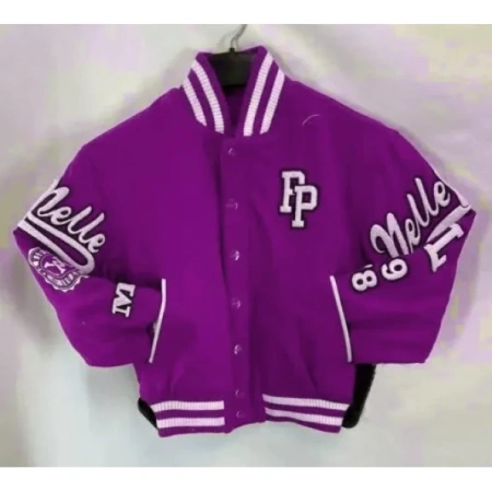 PELLE PELLE VINTAGE PURPLE WOOL JACKET