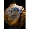 PELLE PELLE CHITOWN ORANGE LEATHER JACKET