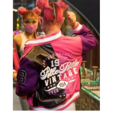 Pelle Pelle Women Vintage Varsity Jacket | Wool Jacket view 2