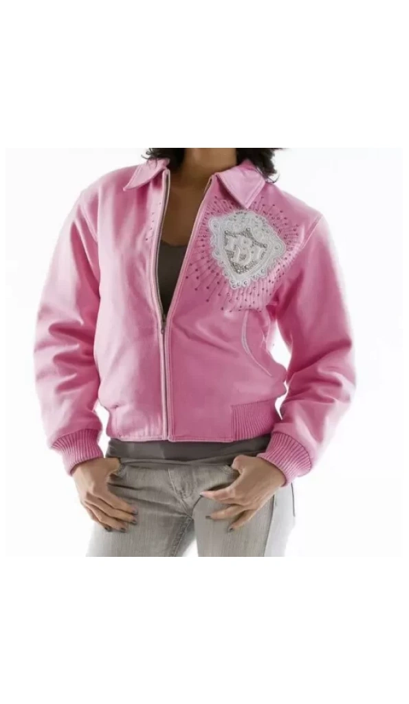 PELLE PELLE WOMENS DIAMOND LEATHER JACKET