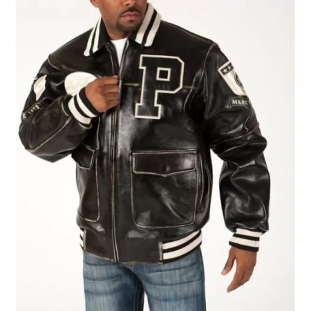 Pelle Pelle Black Bomber MB 1978 Jacket view 2
