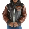 Black Brown Pelle Pelle | Red White & True Leather Jacket