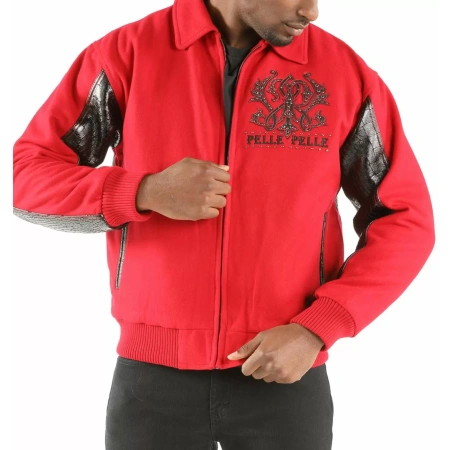 Bold Black Pelle Pelle Forever Wool Jacket view 2