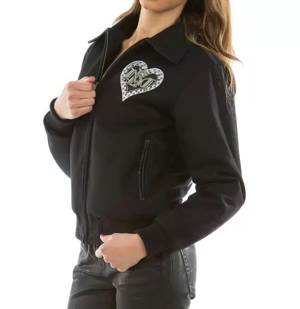 Bold Black Pelle Pelle Heart Breaker Jacket view 2