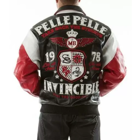 Bold Black Pelle Pelle Invincible Jacket