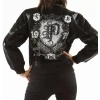 Bold Black Pelle Pelle Wool Jacket