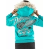 Bold Blue Pelle Pelle Flying Jacket