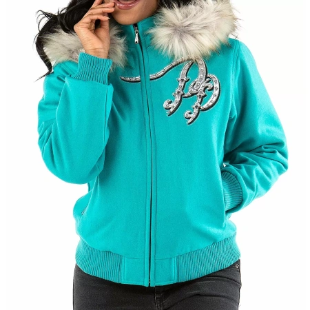 Bold Blue Pelle Pelle Flying Jacket view 2