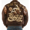 Bold Brown Pelle Pelle Empire Victory Jacket