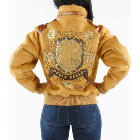 Bold pelle pelle caremal wool jacket