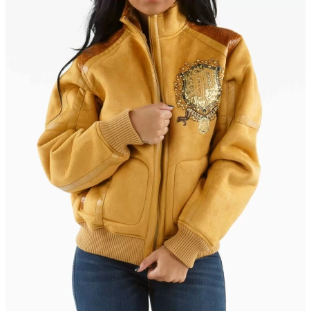 Bold pelle pelle caremal wool jacket view 2