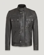 Belstaff Gangster Hand Waxed Leather Jacket