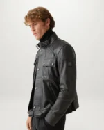 Belstaff Gangster Hand Waxed Leather Jacket