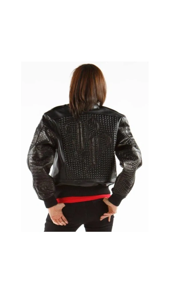 Pelle Pelle Women Studded Leather Jacket | Black Jacket