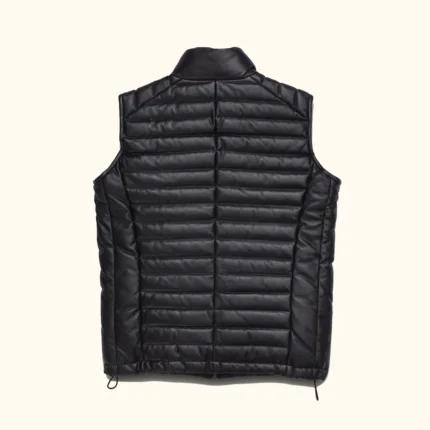 Bridger Leather Down Vest Jacket