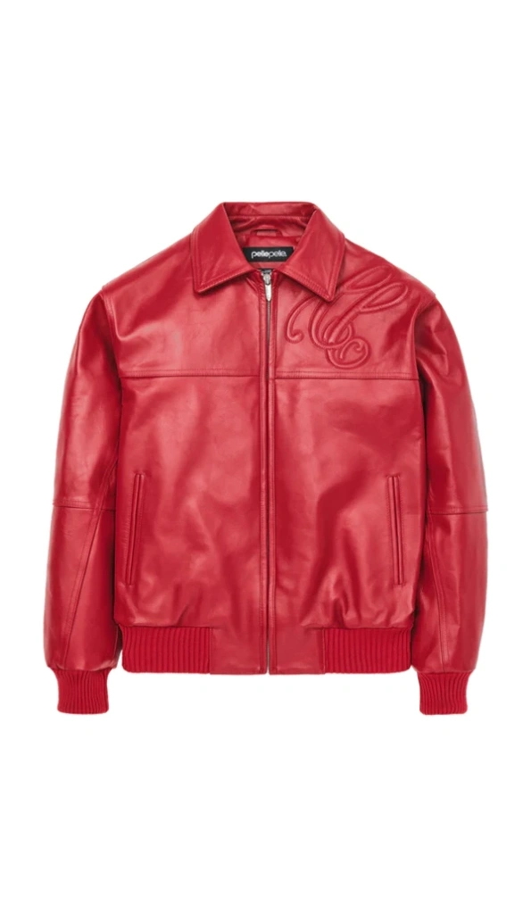 PELLE PELLE RED PLUSH JACKET BEAUTIFUL