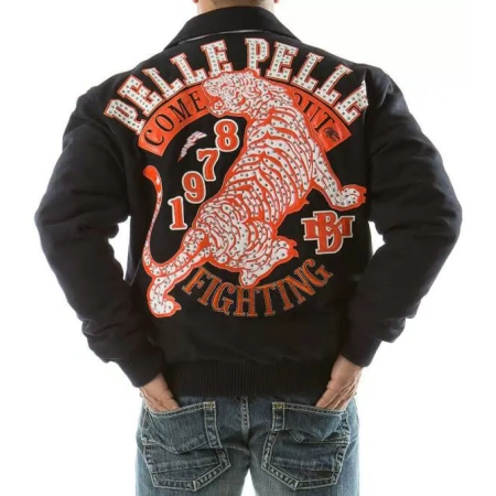 Bold Pelle Pelle Out Fighting Tiger Jacket