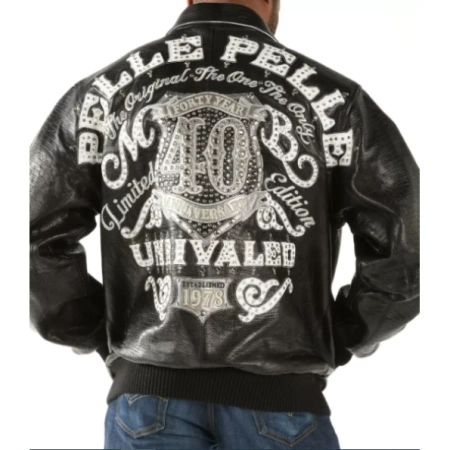 PELLE PELLE UNRIVALED BLACK LEATHER JACKET view 3