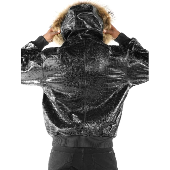 WONDERFUL PELLE PELLE BASIC BLACK JACKET view 2