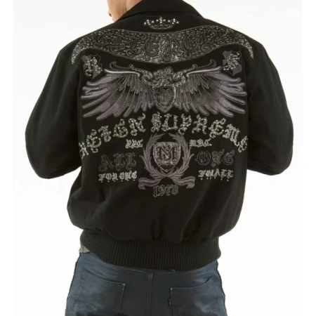 Pelle Pelle Black All Wool Jacket view 2