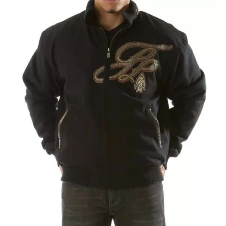 Pelle Pelle Black Royal Wool Jacket view 2