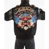 Bold Pelle Pelle Black Blue wool Red White & True Jacket