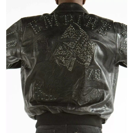 Bold Pelle Pelle Black Empire Victory Jacket