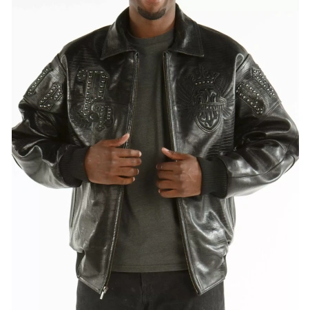 Bold Pelle Pelle Black Empire Victory Jacket view 2