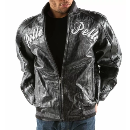 Forever Fly Pelle Pelle Black Leather Jacket view 2
