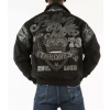 Exclusive Pelle Pelle Black King 1978 Wool Jacket