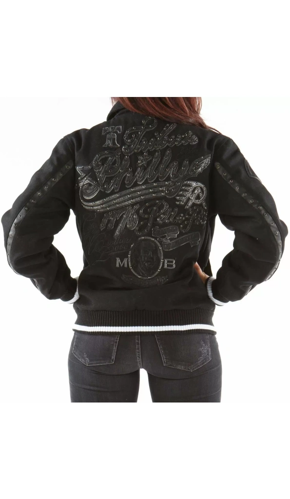 Bold Pelle Pelle Black Philly Cut Wool Jacket