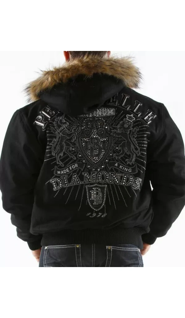 Bold Pelle Pelle Black Platinum Made for King Jacket