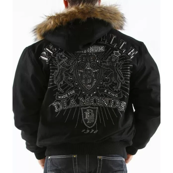 Bold Pelle Pelle Black Platinum Made for King Jacket