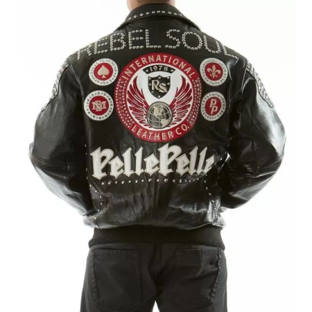 Pelle Pelle Black Rebel Leather Jacket view 2