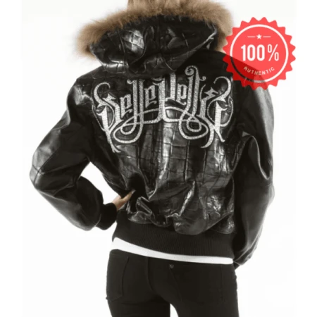 PELLE PELLE BLACK HOOD JACKET