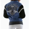 Exclusive Pelle Pelle Blue Chicago Wool Jacket