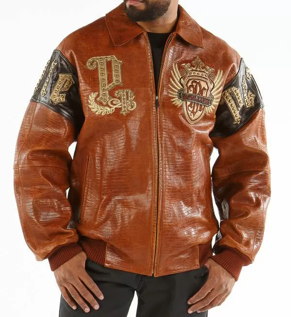 Bold Pelle Pelle Brown Empire Victory Jacket view 2