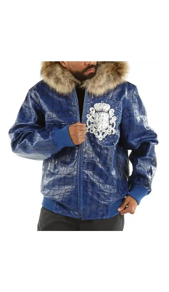 PELLE PELLE CREST BLUE JACKET BEST