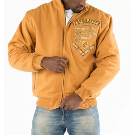 Pelle Pelle Caramel Men World Class Jacket view 2