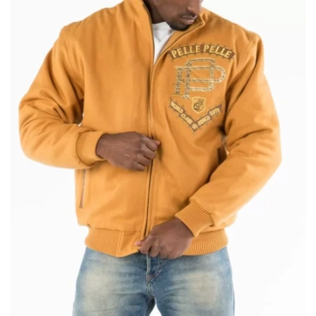 Pelle Pelle Elite Series Caramel Wool Jacket view 2